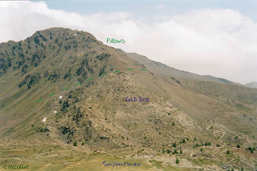 L'arête SW du Chenaillet
